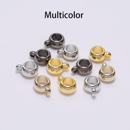 50Pcs Big Hole Clip Clasps Bail CCB Bead