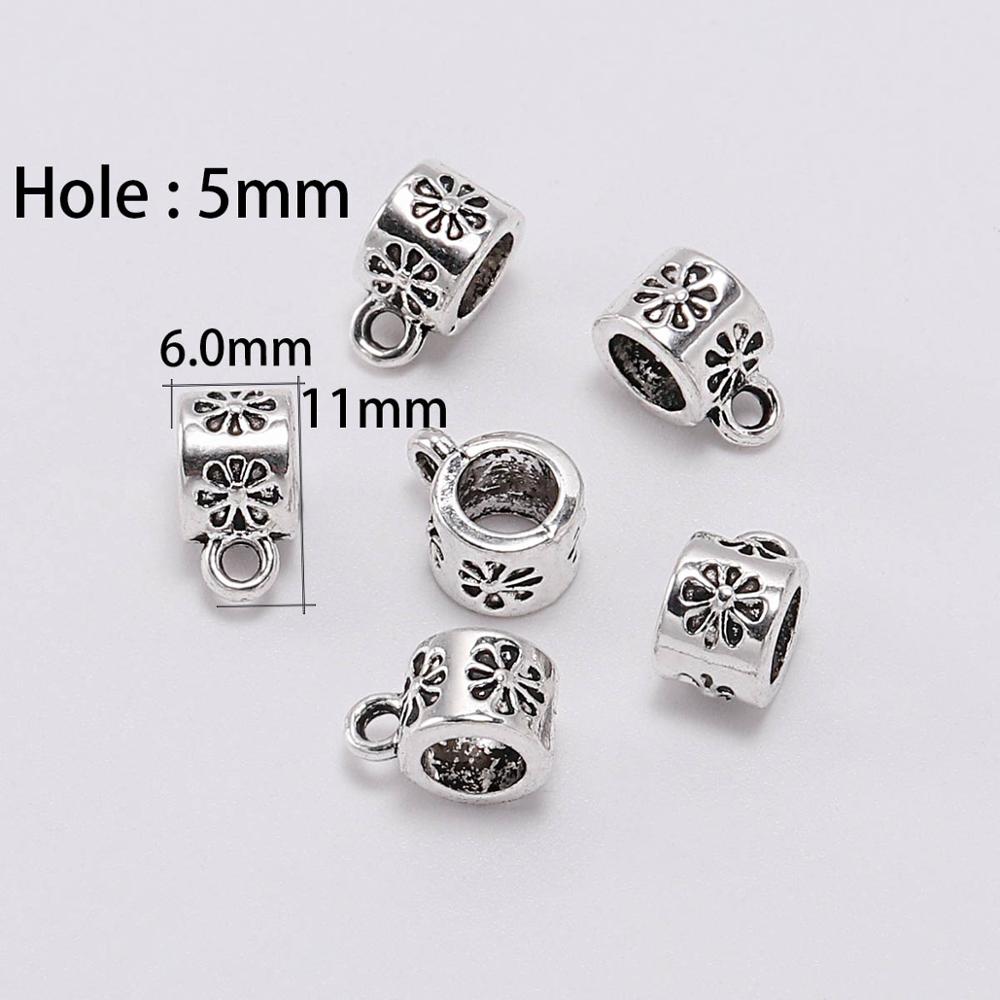 Antique Connector Clip Bail Beads, 20pcs/lot