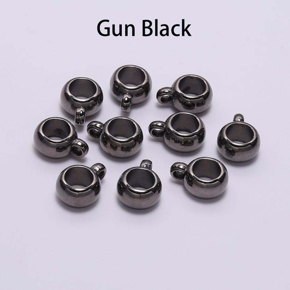 50Pcs Big Hole Clip Clasps Bail CCB Bead