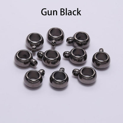 50Pcs Big Hole Clip Clasps Bail CCB Bead