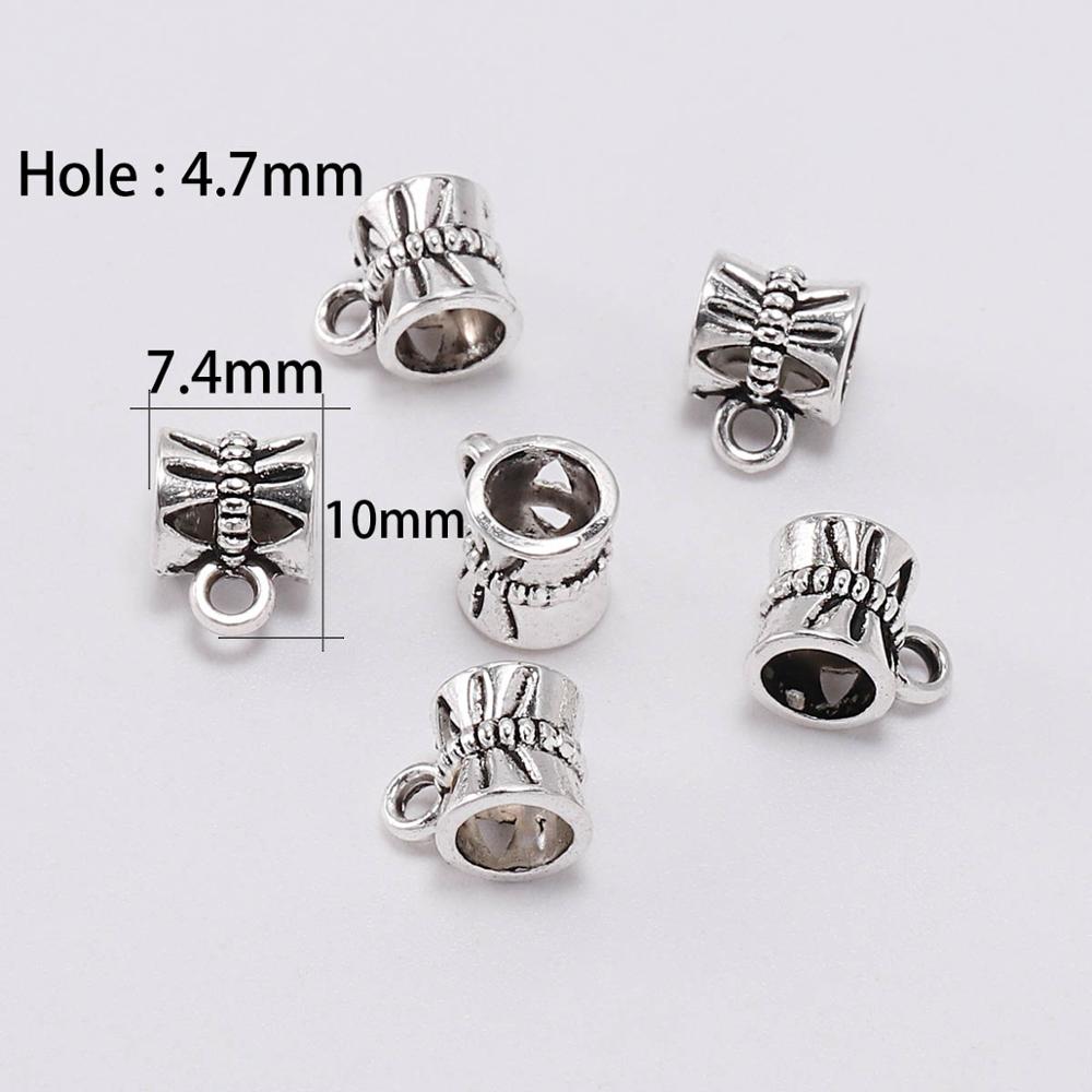 Antique Connector Clip Bail Beads, 20pcs/lot