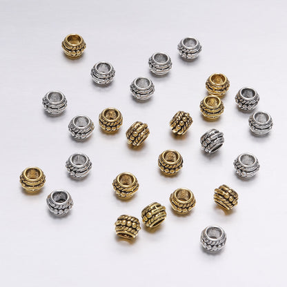8mm Antique Spacer Bead, 30pcs
