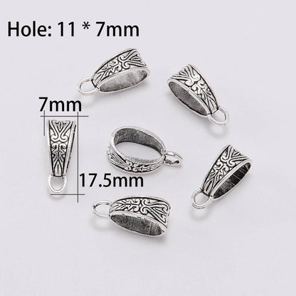 Antique Connector Clip Bail Beads, 20pcs/lot