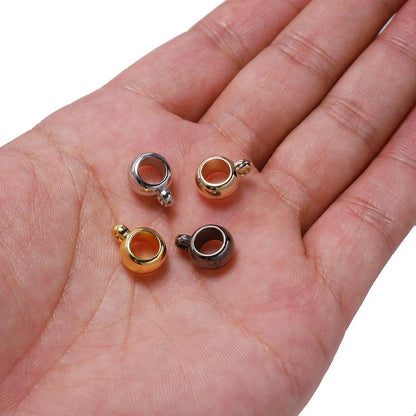 50Pcs Big Hole Clip Clasps Bail CCB Bead