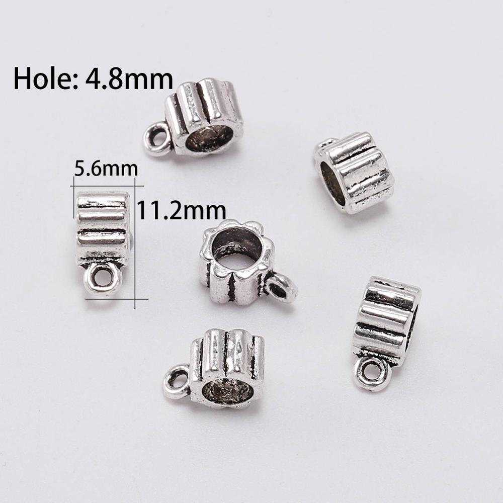 Antique Connector Clip Bail Beads, 20pcs/lot