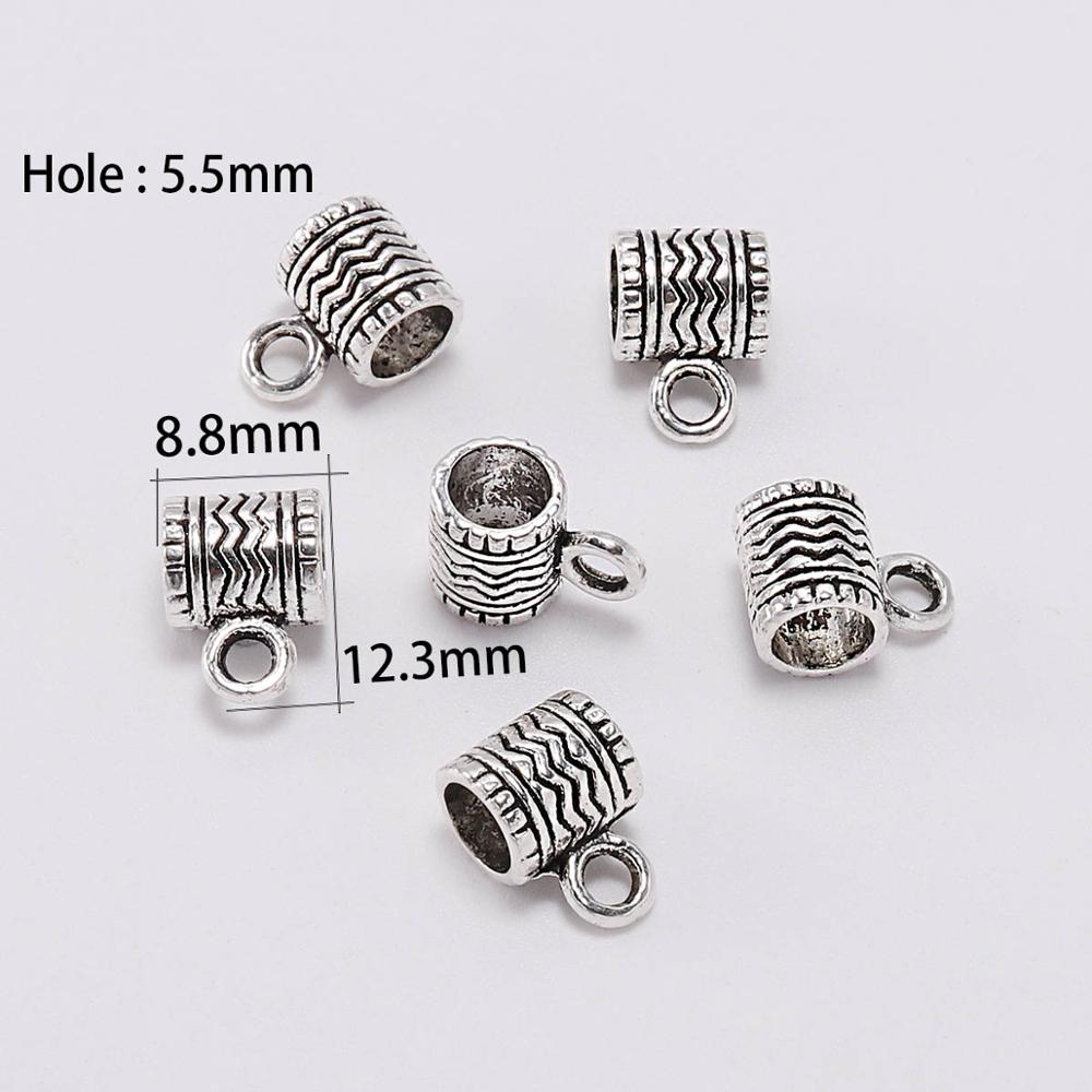 Antique Connector Clip Bail Beads, 20pcs/lot