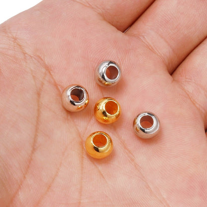 4-12mm Big Hole CCB Spacer Beads