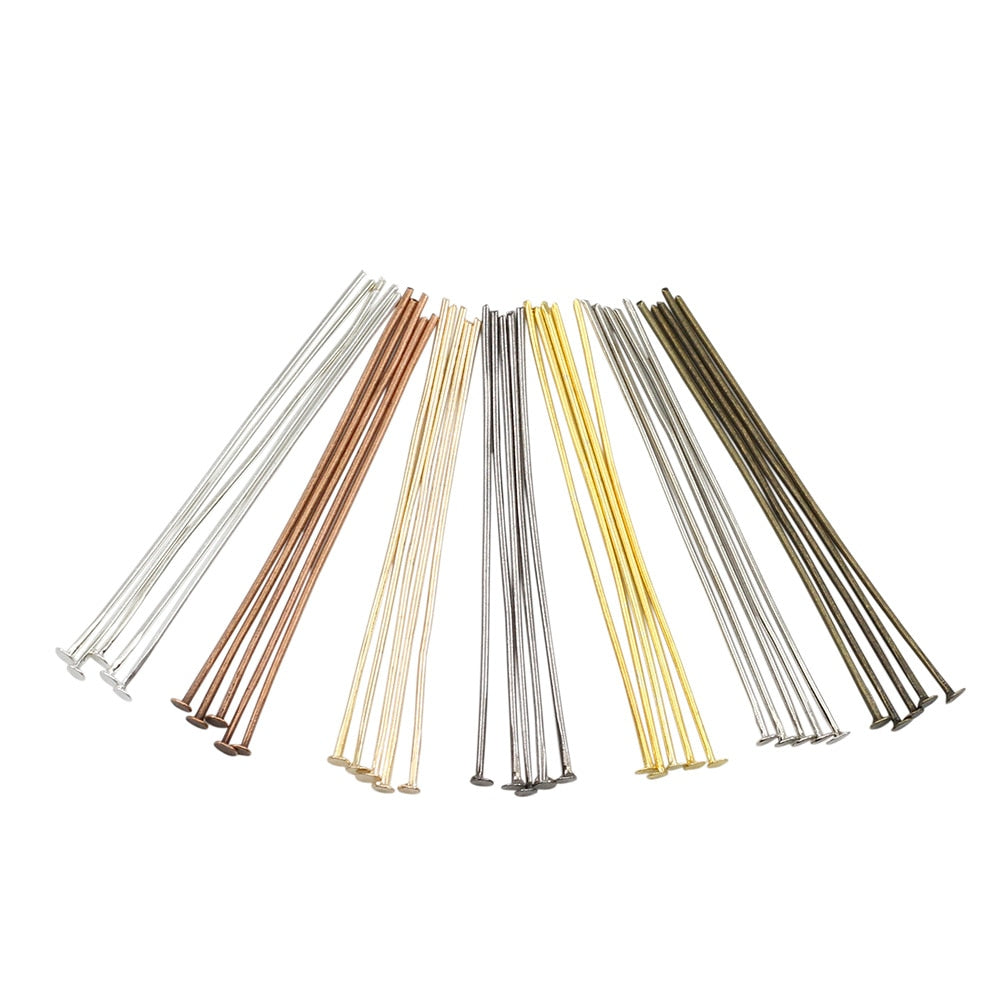 20-70mm Metal Eye & Flat Head Pins