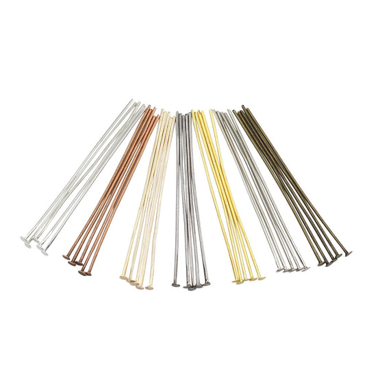 20-70mm Metal Eye & Flat Head Pins