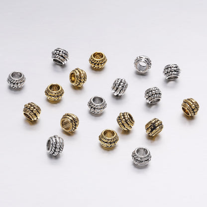 8mm Antique Spacer Bead, 30pcs