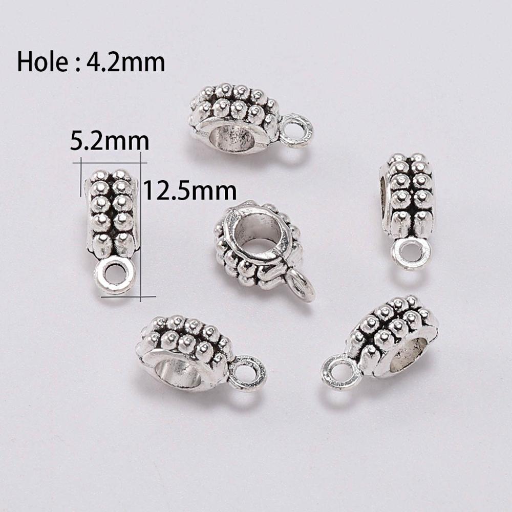 Antique Connector Clip Bail Beads, 20pcs/lot