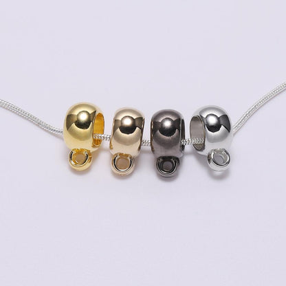 50Pcs Big Hole Clip Clasps Bail CCB Bead