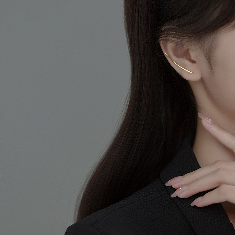 Minimalist Line Ear Studs