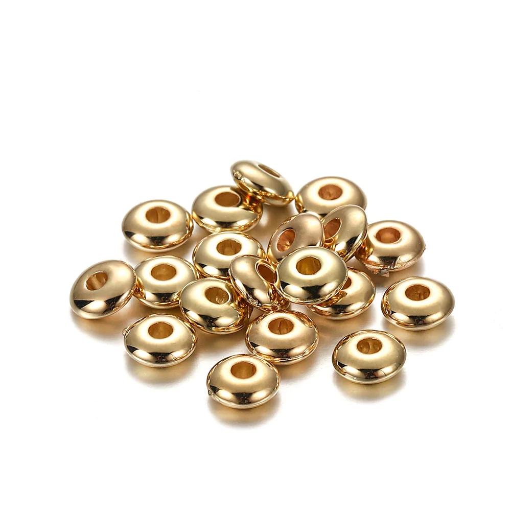 200-400pcs CCB Rondelle Spacer Beads, 5-6mm