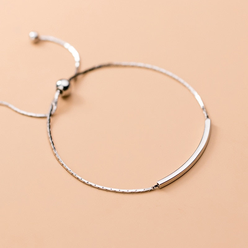Geometric Bending Stick Adjustable Bracelet