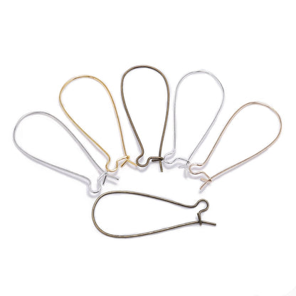 French Lever Earring hooks, 50pcs