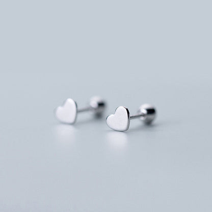 Cute Stars, Heart and Bead Tiny Stud Earrings