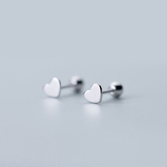 Cute Stars, Heart and Bead Tiny Stud Earrings