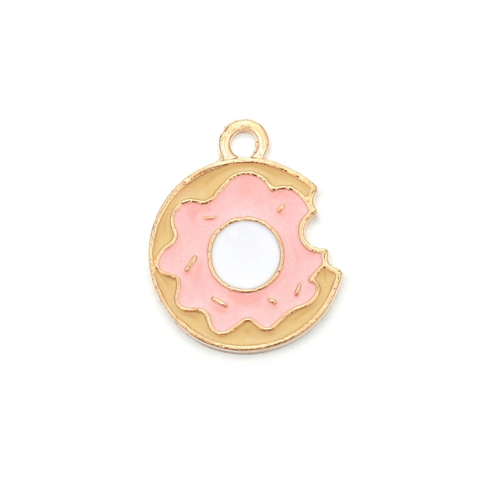 Cute Sun Keychain Cartoon Printing Connectors, 4Pcs