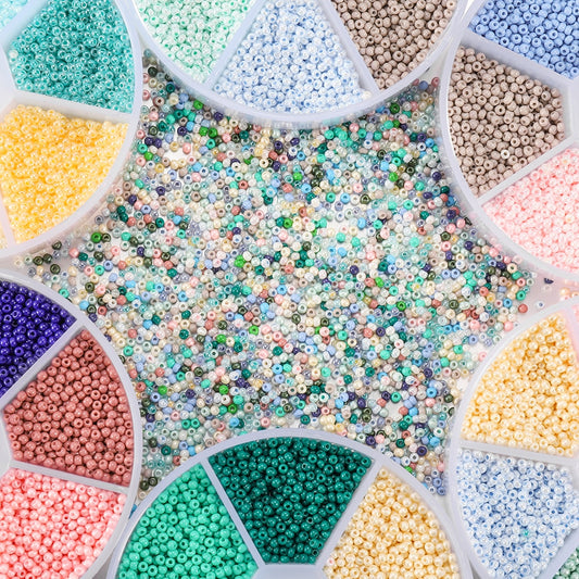 Czech Crystal Spacer Beads Box