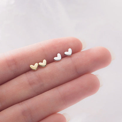 Mini Love Hearts Stud Earring