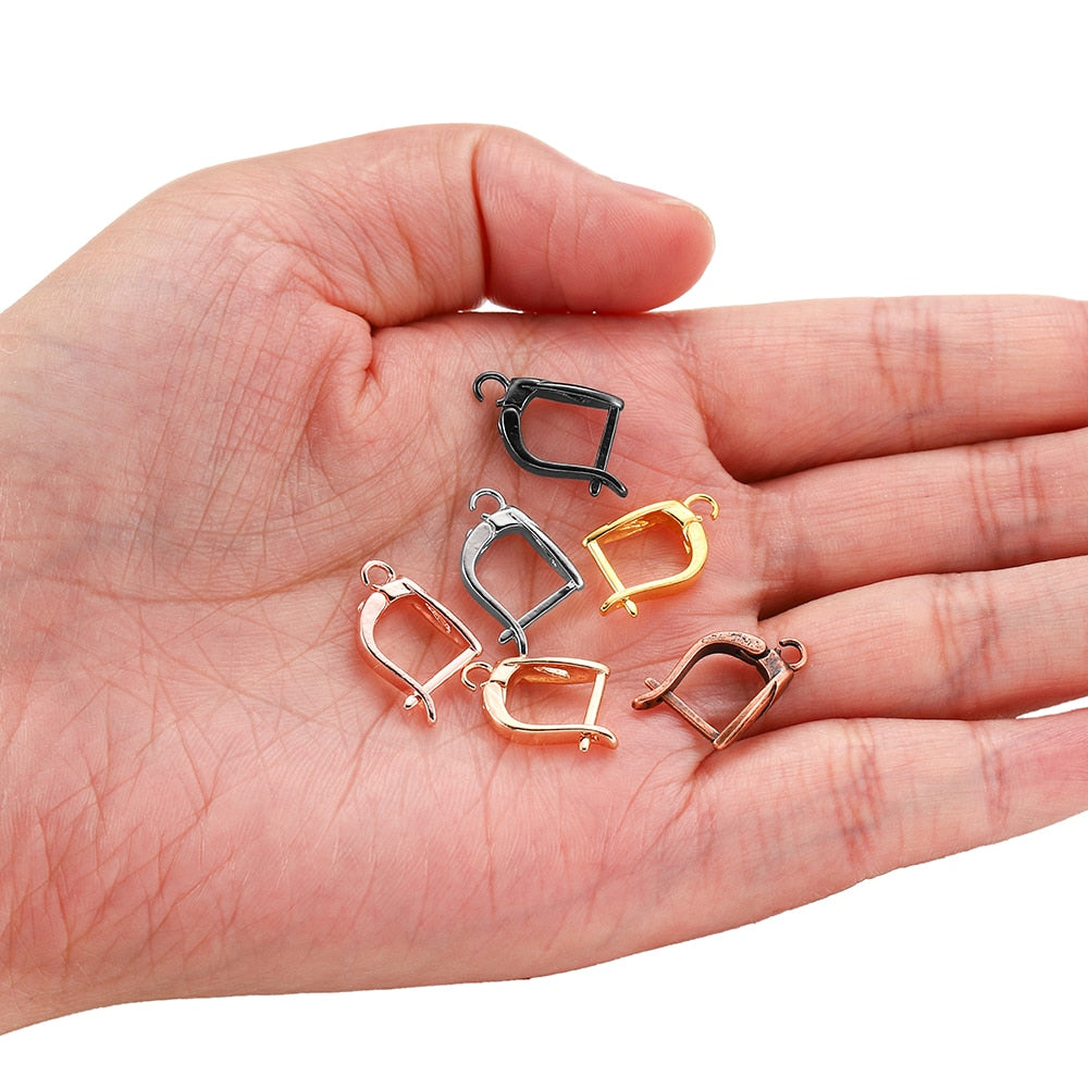 Open Loop French Lever Back Earring Hooks, 6-12Pcs