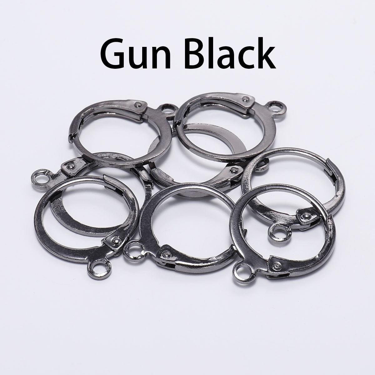 14x12mm French Lever Earring Hooks, 20pcs