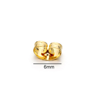Stainless Steel Geometric Earring Stud Base, 10pcs