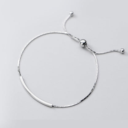 Geometric Bending Stick Adjustable Bracelet
