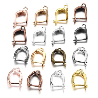 Open Loop French Lever Back Earring Hooks, 6-12Pcs