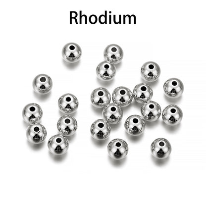Ball Spacer Beads, 10-100pcs