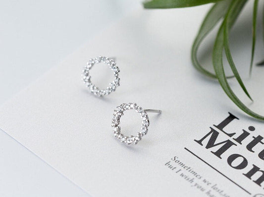 Engagement Statement Stud Earrings