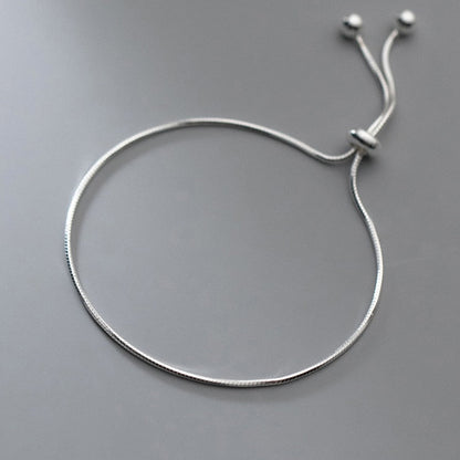 Adjustable Snake Link Chain Bracelet