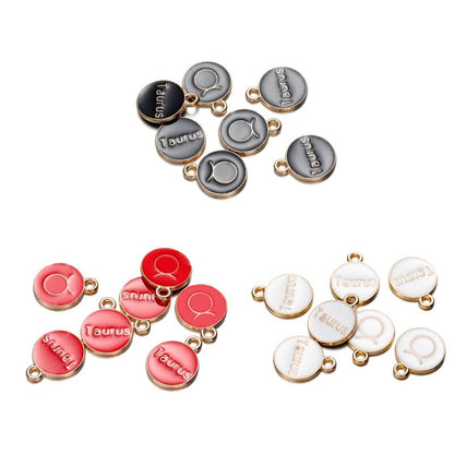 Zodiac Signs Pendant, 12 pcs