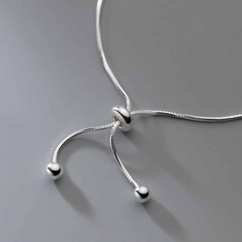 Adjustable Snake Link Chain Bracelet