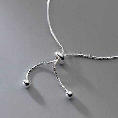 Adjustable Snake Link Chain Bracelet