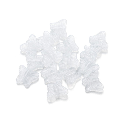 50pcs Multicolor Crystal Butterfly Acrylic Charms Bead
