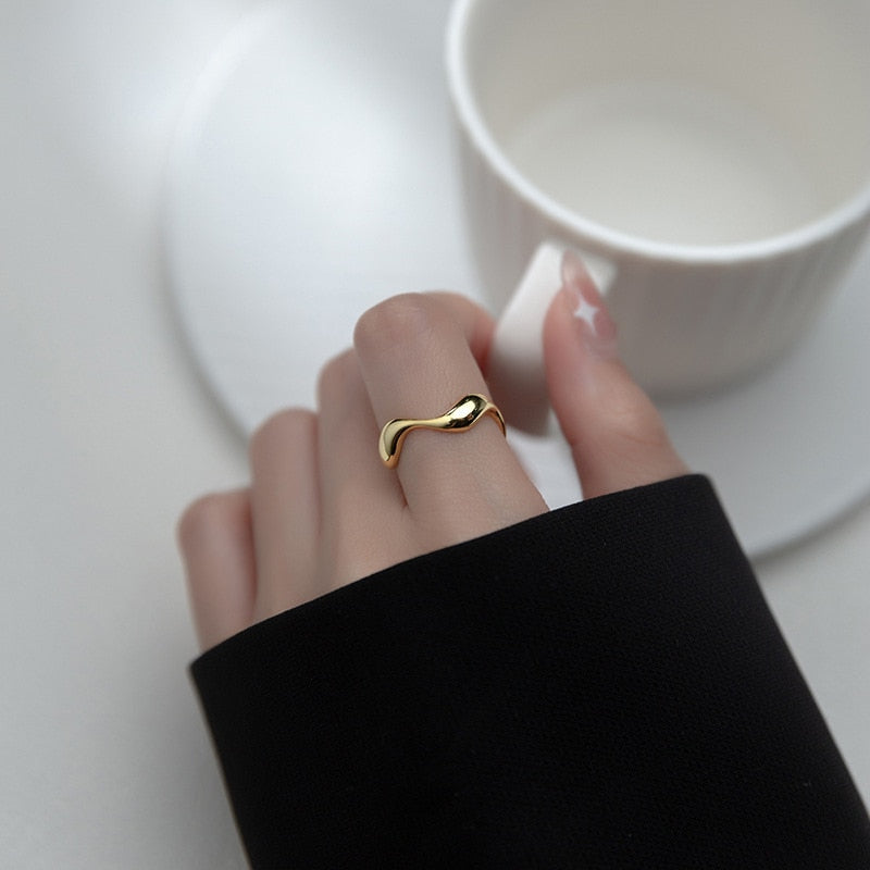 Water Drop Stackable Ring
