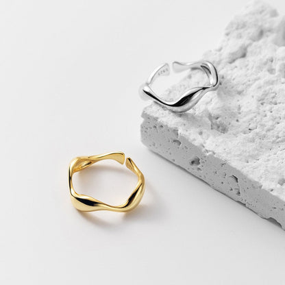 Water Drop Stackable Ring