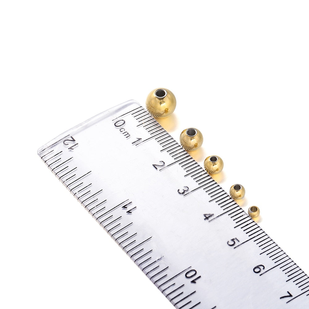 3–8 mm Edelstahl-Abstandsperlen, 30–100 Stück