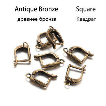 Open Loop French Lever Back Earring Hooks, 6-12Pcs