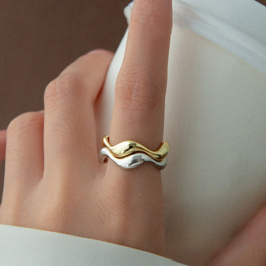 Water Drop Stackable Ring