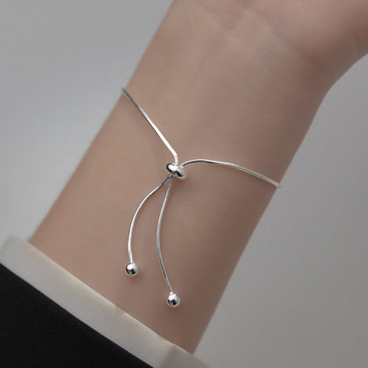 Adjustable Snake Link Chain Bracelet