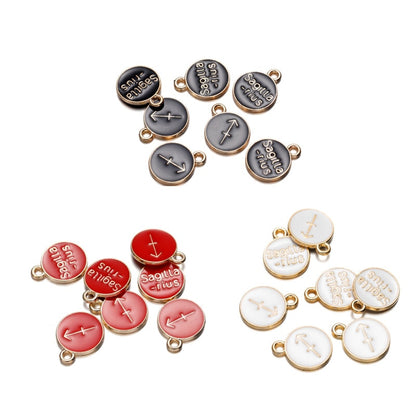 Zodiac Signs Pendant, 12 pcs