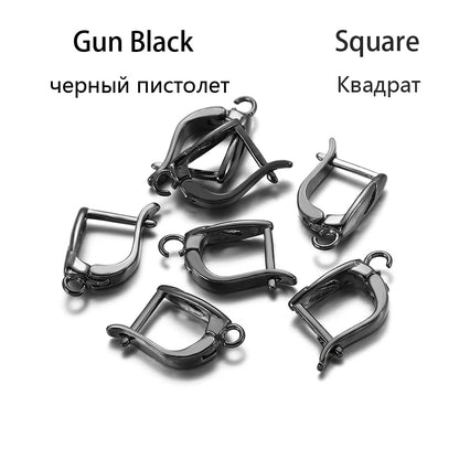Open Loop French Lever Back Earring Hooks, 6-12Pcs