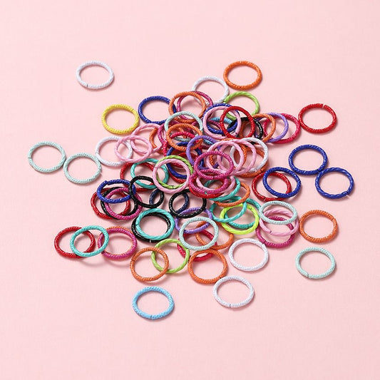 50pcs 8-12mm Colorful Twist Jump Rings