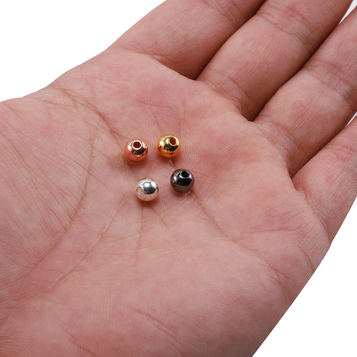 30-400pcs Round Spacer CCB Bead