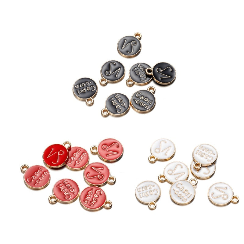 Zodiac Signs Pendant, 12 pcs
