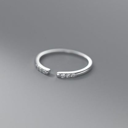 Gold Charm Stackable Ring