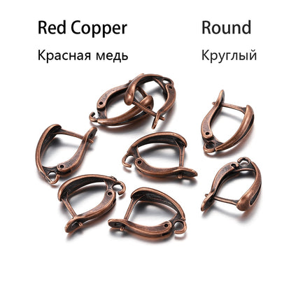 Open Loop French Lever Back Earring Hooks, 6-12Pcs